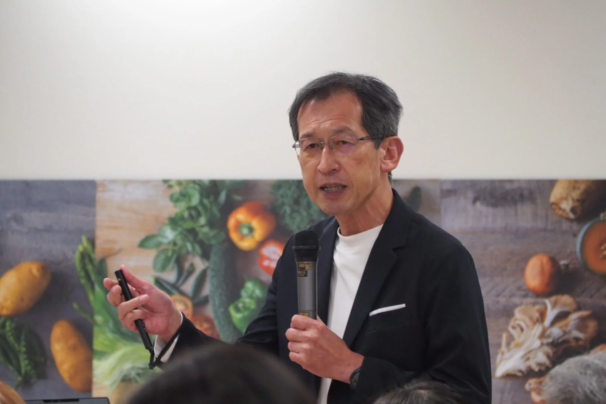 講演中の五島朋幸氏