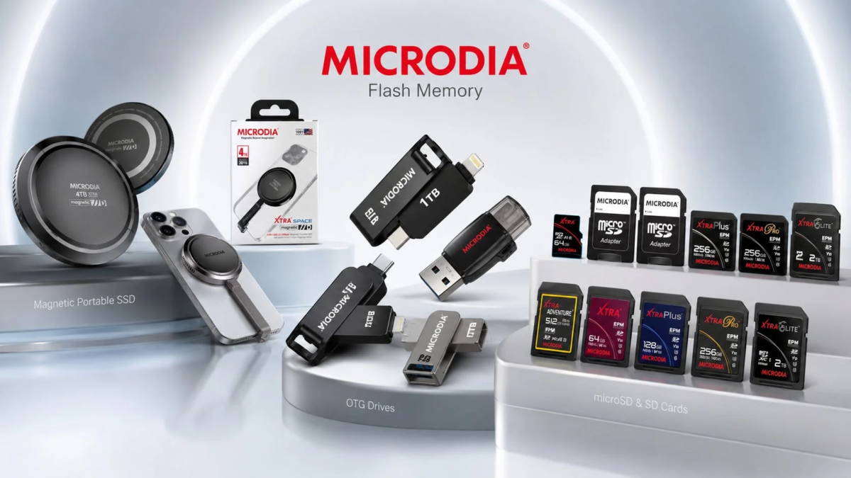 MICRODIA Flash Memory Magnetic Portable SSD