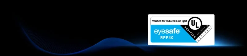 Verified for reduced blue light