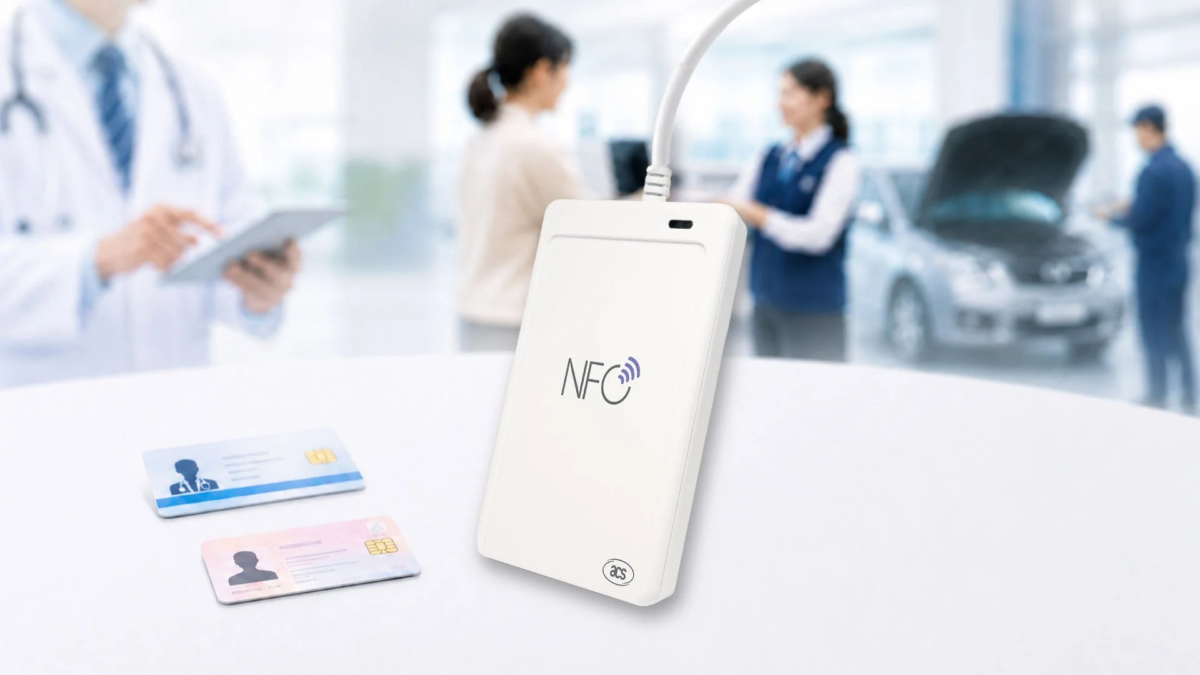 NFCリーダーと医療現場・自動車整備の背景