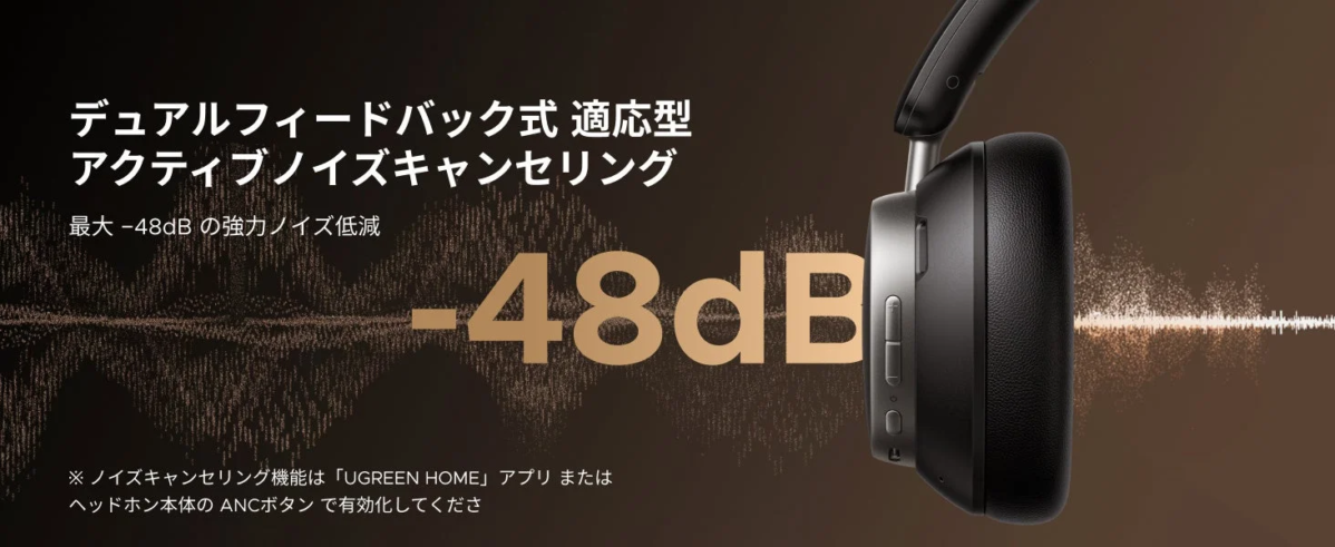 適応型アクティブノイズキャンセリング