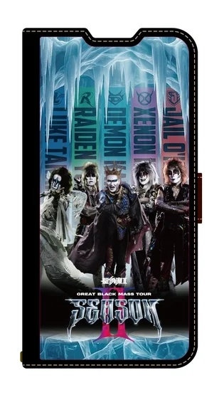 聖飢魔II GREAT BLACK MASS TOUR SEASON II 手帳型ケース