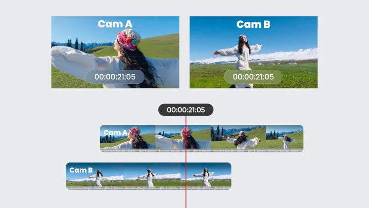 動画編集画面