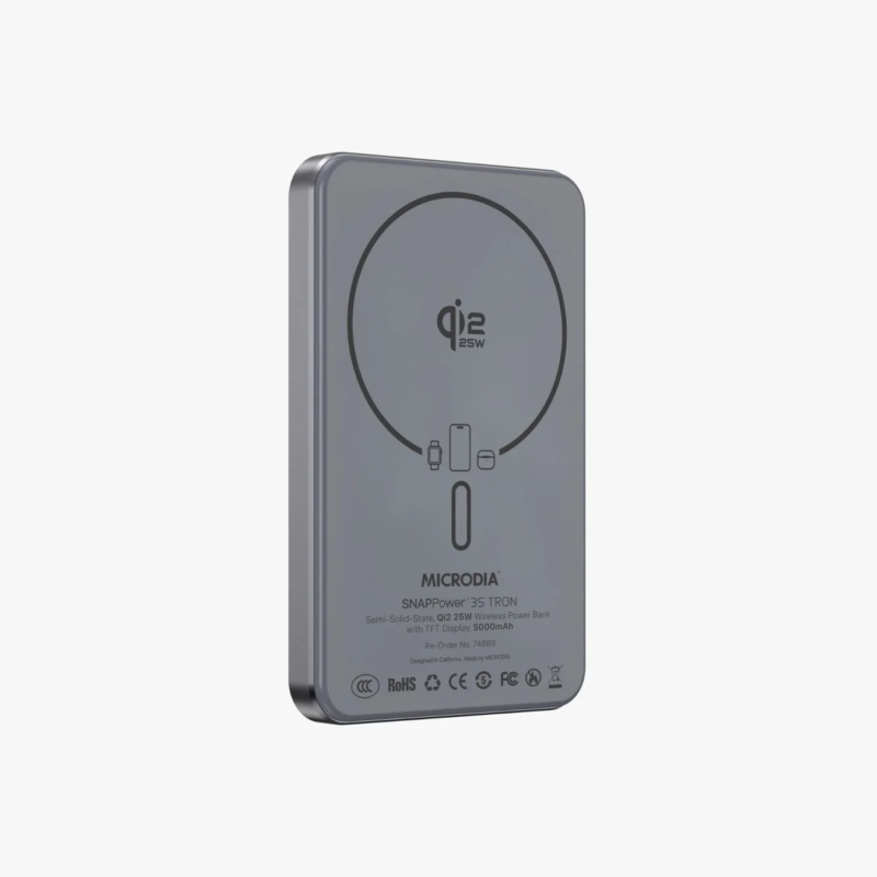 Qi2対応25Wワイヤレスモバイルバッテリー
