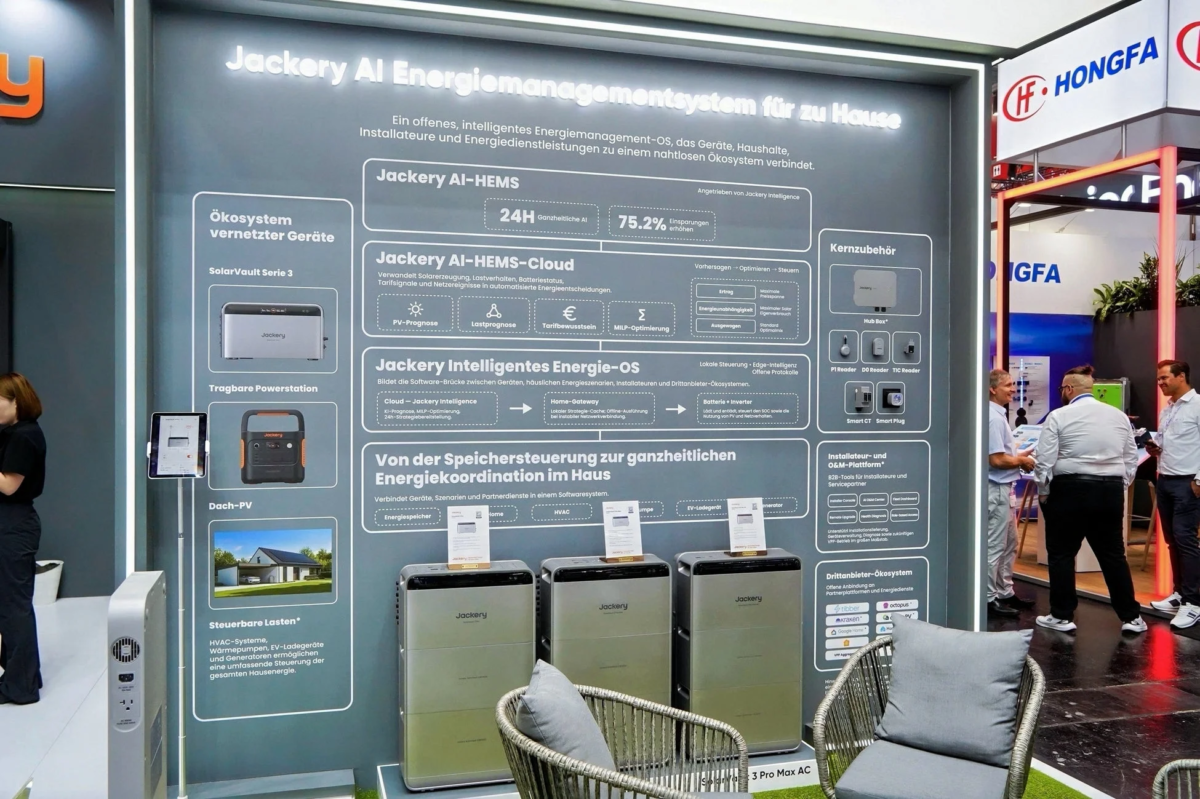 Jackery AI Energiemanagementsystem für zu Hause