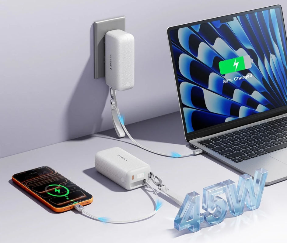 45W充電とデバイス