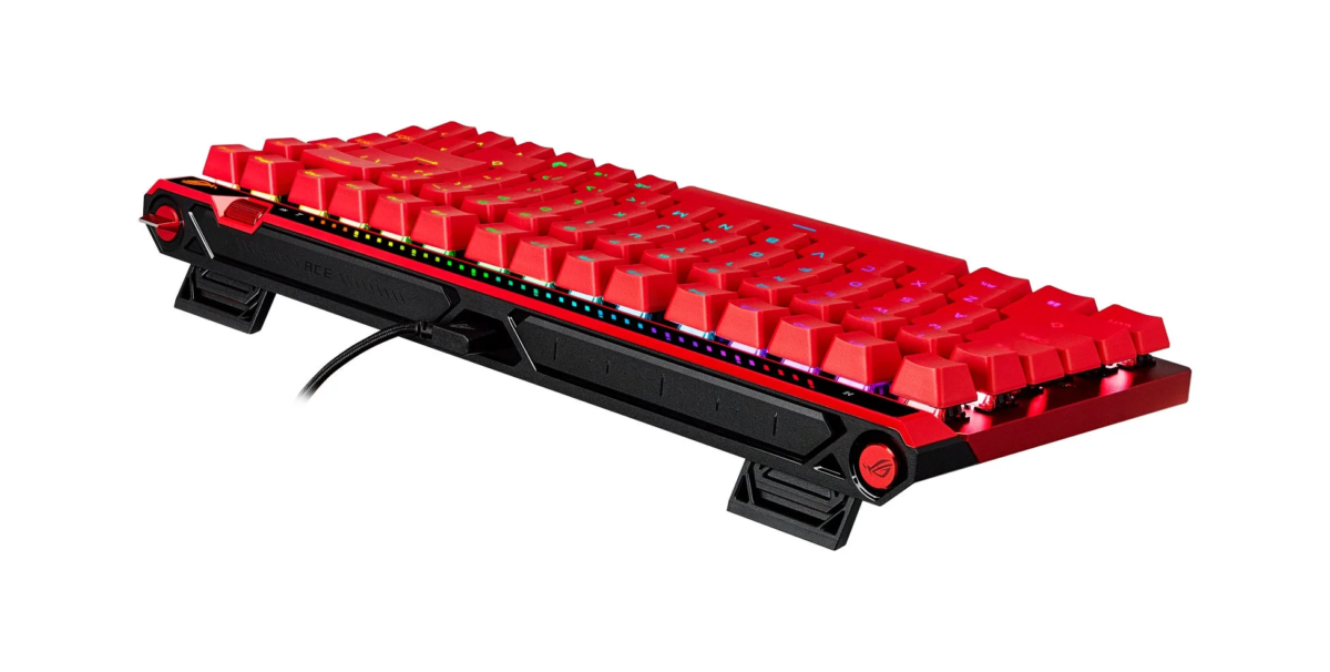 ROG Falchion Ace 75 HE Gaming Keyboard クローズアップ