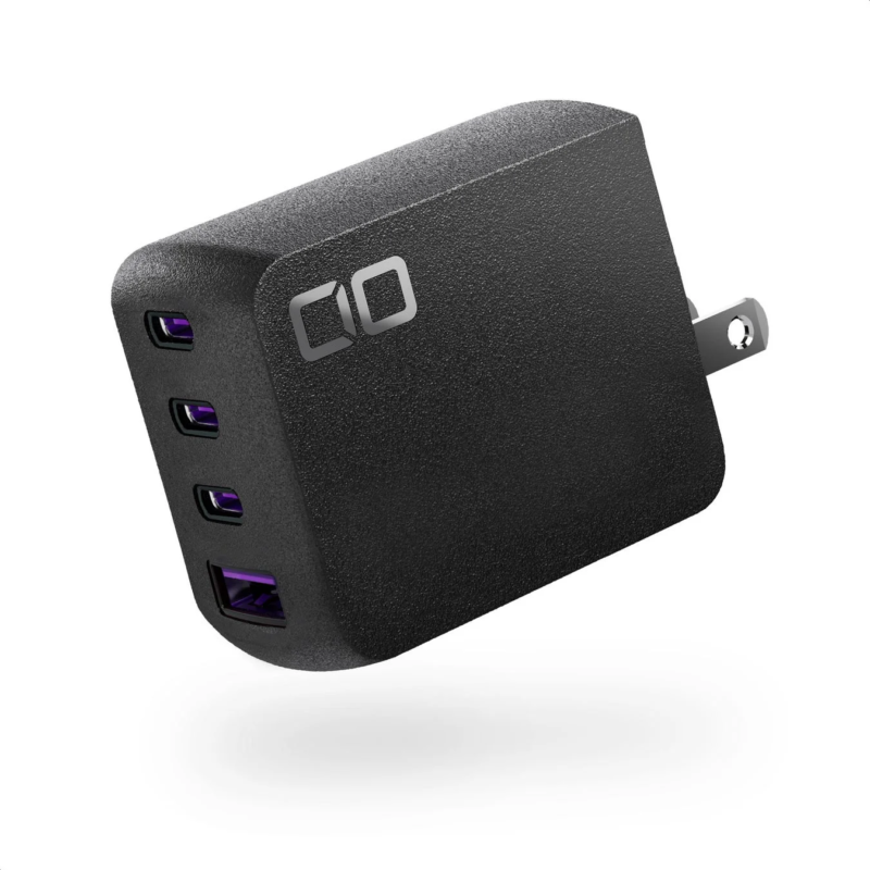 黒い多ポート充電器