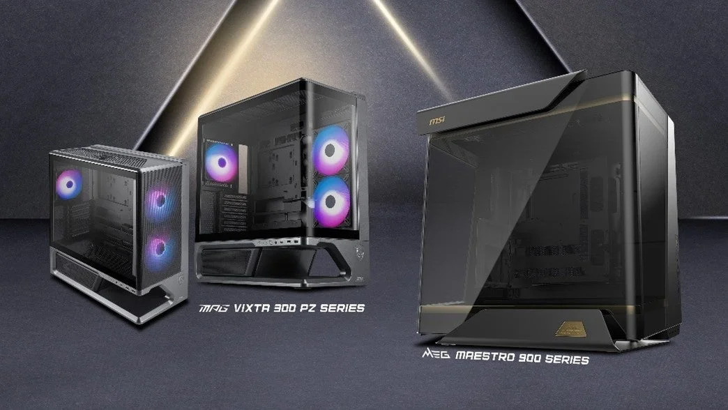 MSI製のモダンなPCケース3機種