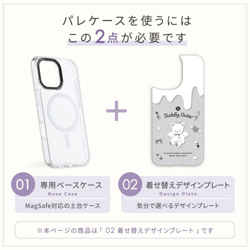 パレケースを使うにはこの2点が必要です