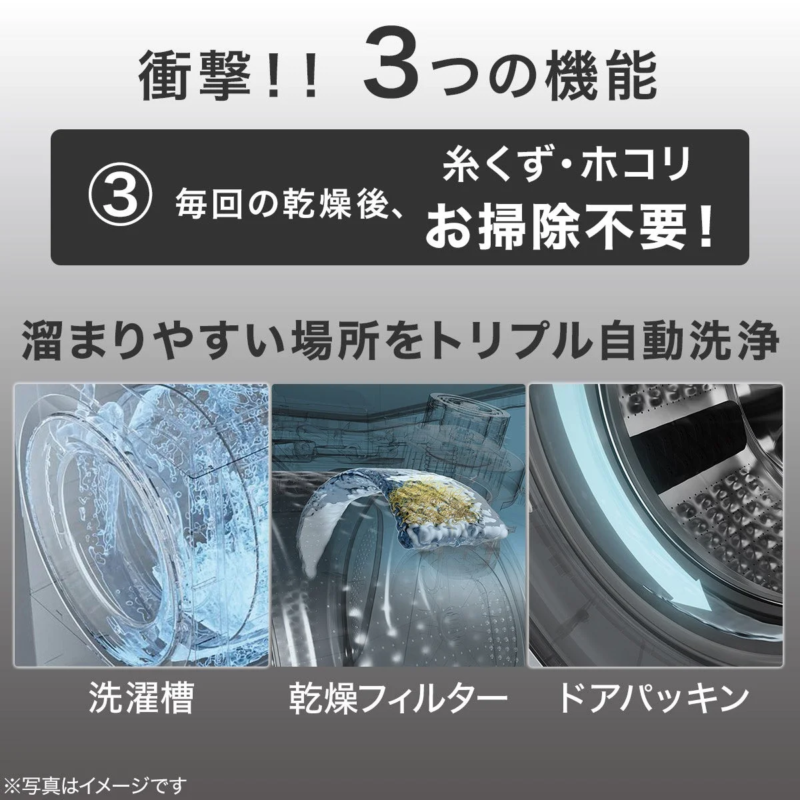 自動洗浄機能