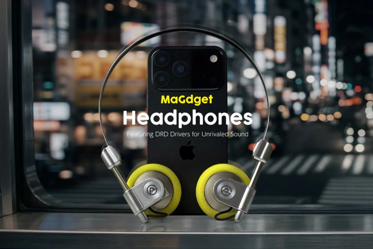 MaGdget Headphones Featuring DRD Drivers for Unrivaled Sound