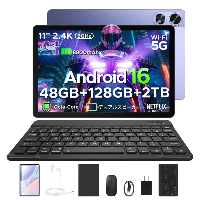 POCKAM P11PROの付属品とスペック