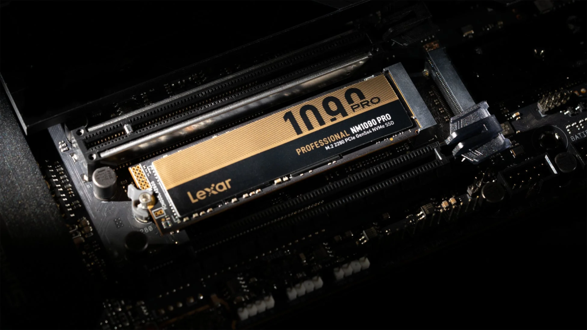 Lexar PROFESSIONAL NM1090 PRO M.2 2280 PCIe Gen5x4 NVMe SSD
