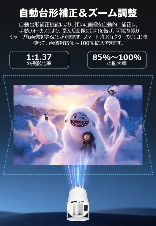 自動台形補正