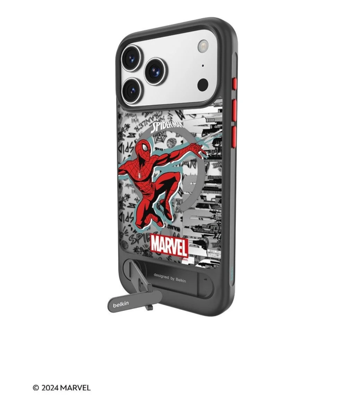 スパイダーマンがデザインされたiPhoneケース