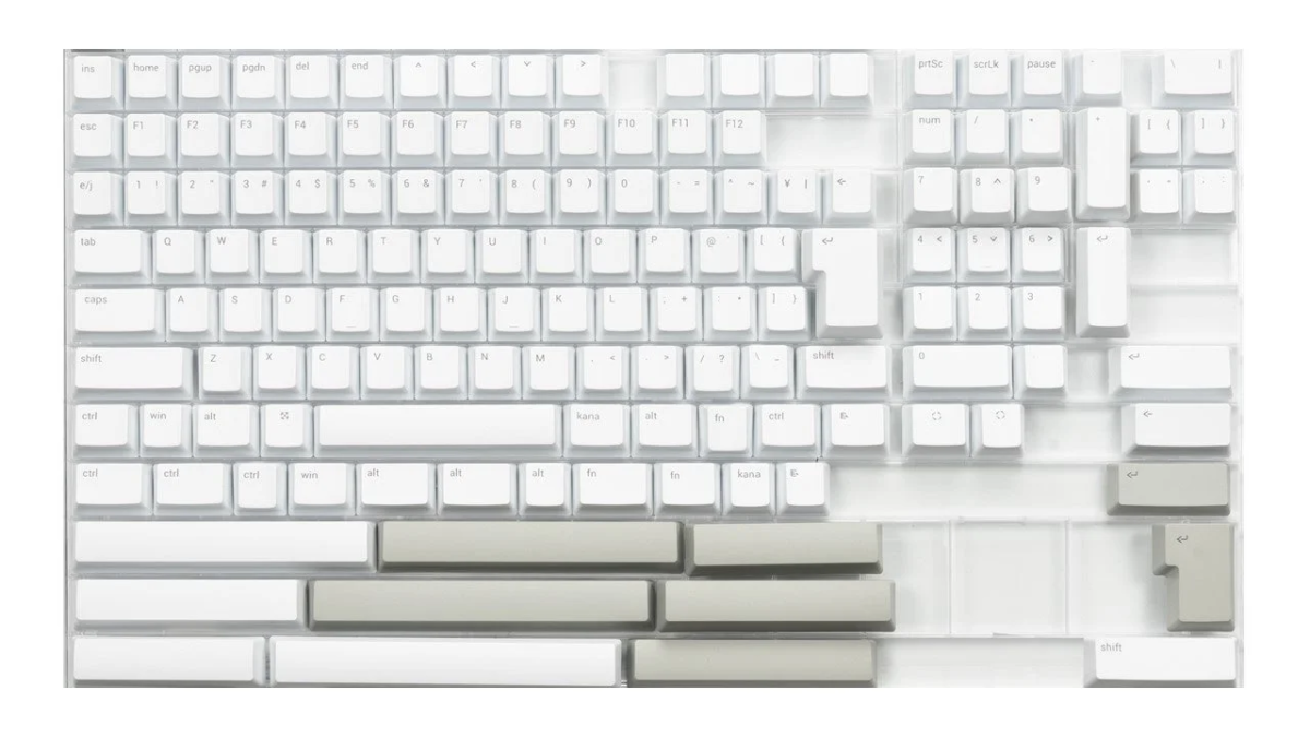 Designer Keycaps - Matte White