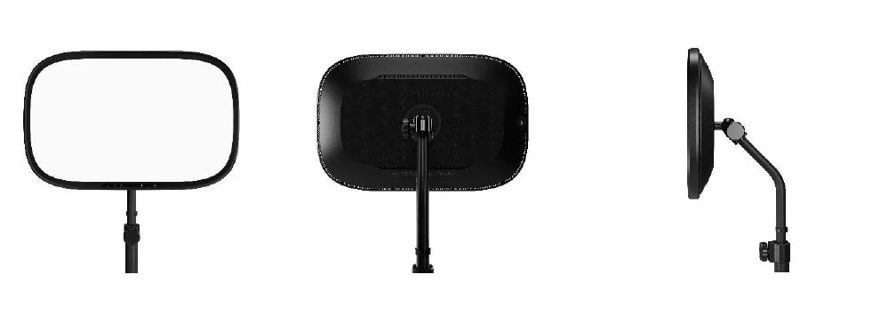 Elgato Key Light Air MK.2の正面、背面、側面