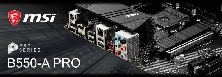 MSI B550-A PRO マザーボード