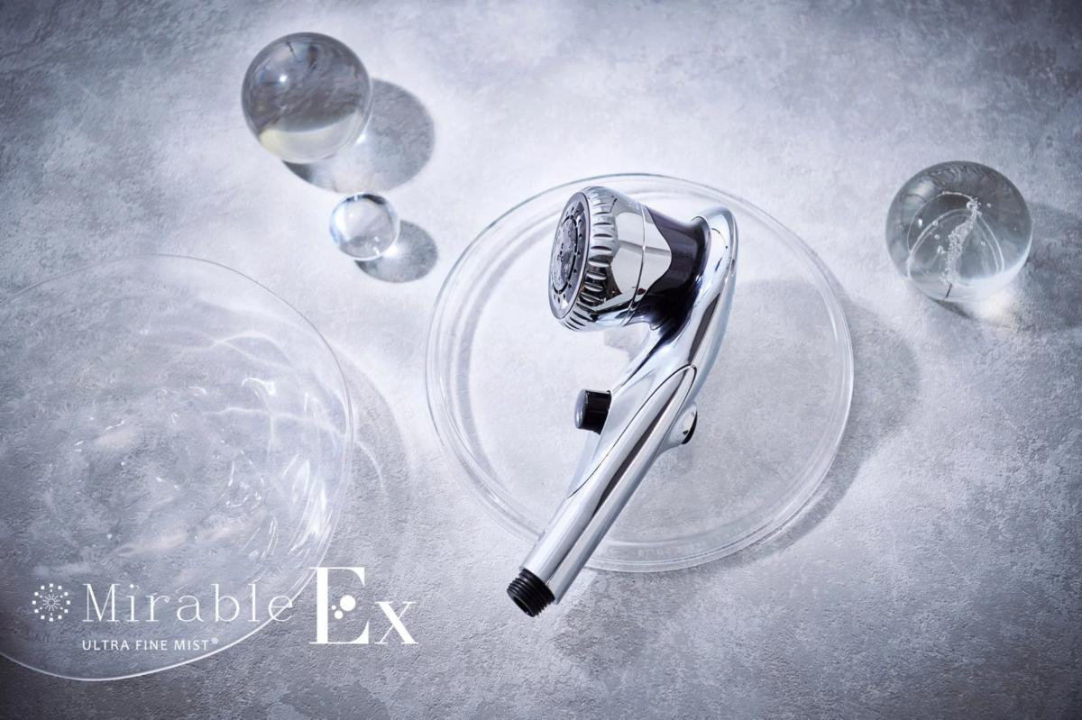 Mirable Exのシャワーヘッド