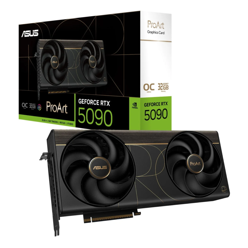 ProArt GeForce RTX 5090 OC Editionパッケージ