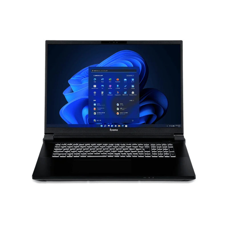 Windows 11のノートPC画面