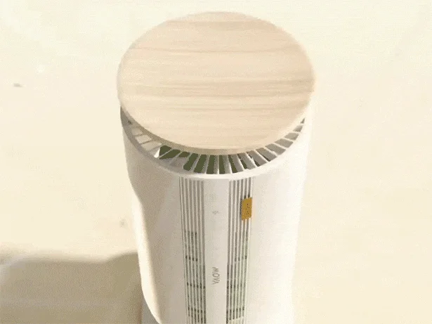 空気清浄機の操作パネル