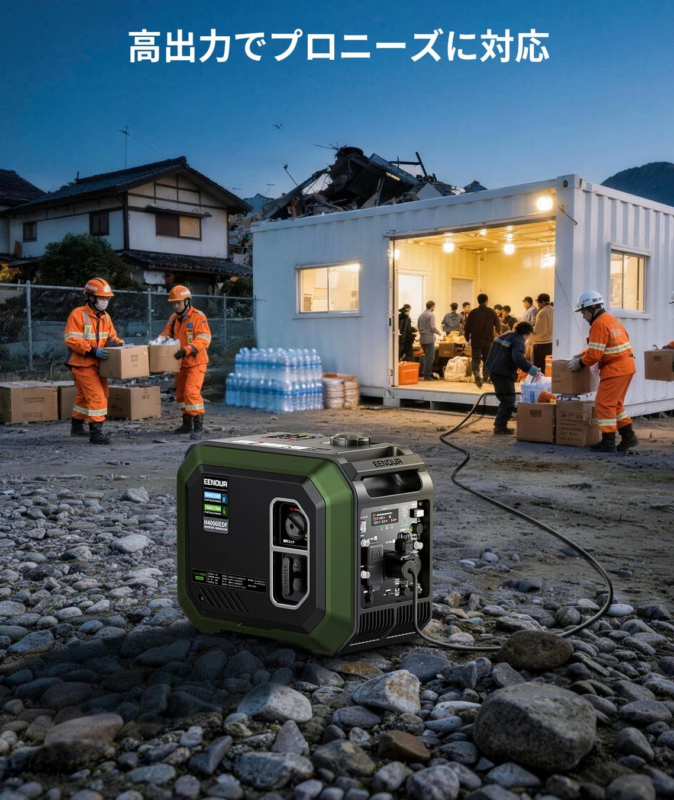 高出力でプロニーズに対応 EENOUR H4000EDF
