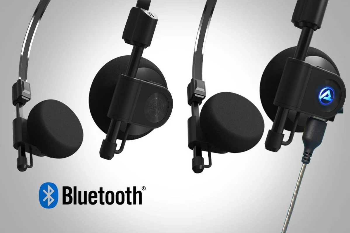 Bluetooth接続中のヘッドホン