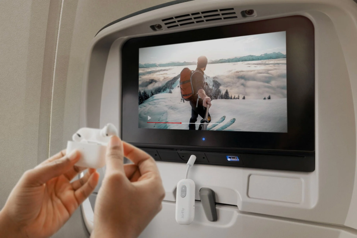 AirFly SE 飛行機内使用