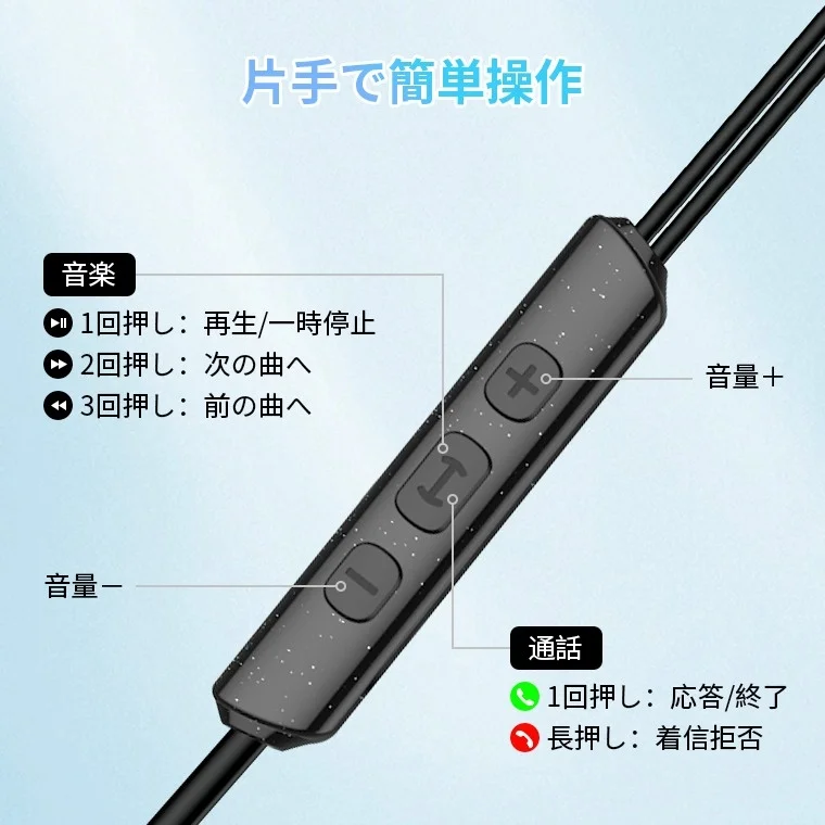 片手で簡単操作