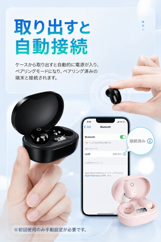 自動接続