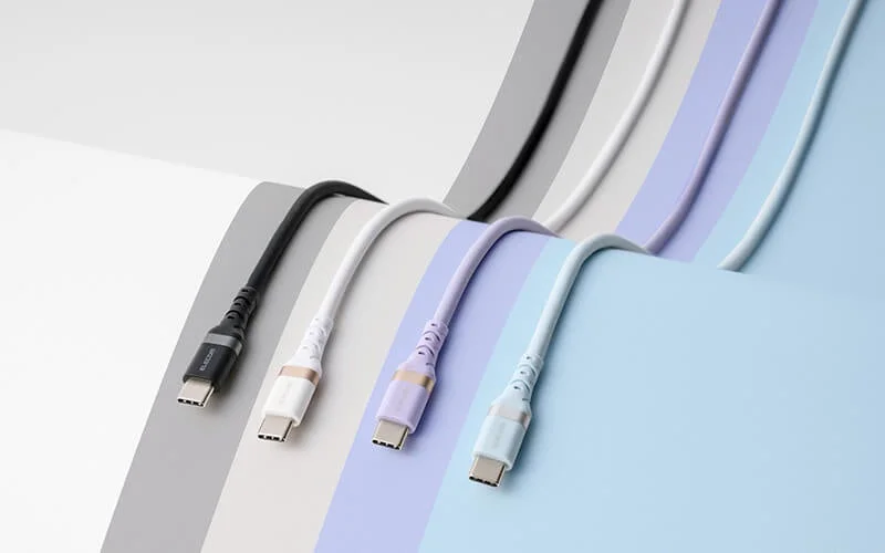 複数色のUSB-Cケーブル