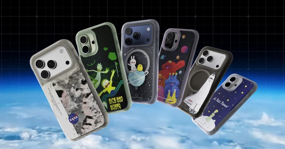 宇宙テーマのスマホケース