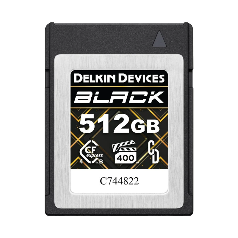 Delkin Devices BLACKシリーズCFexpress Type Bメモリーカード 512GB