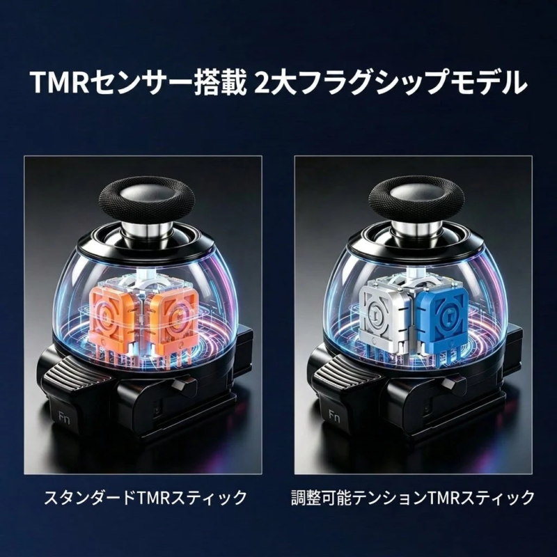 TMRセンサー搭載2大フラッグシップモデル