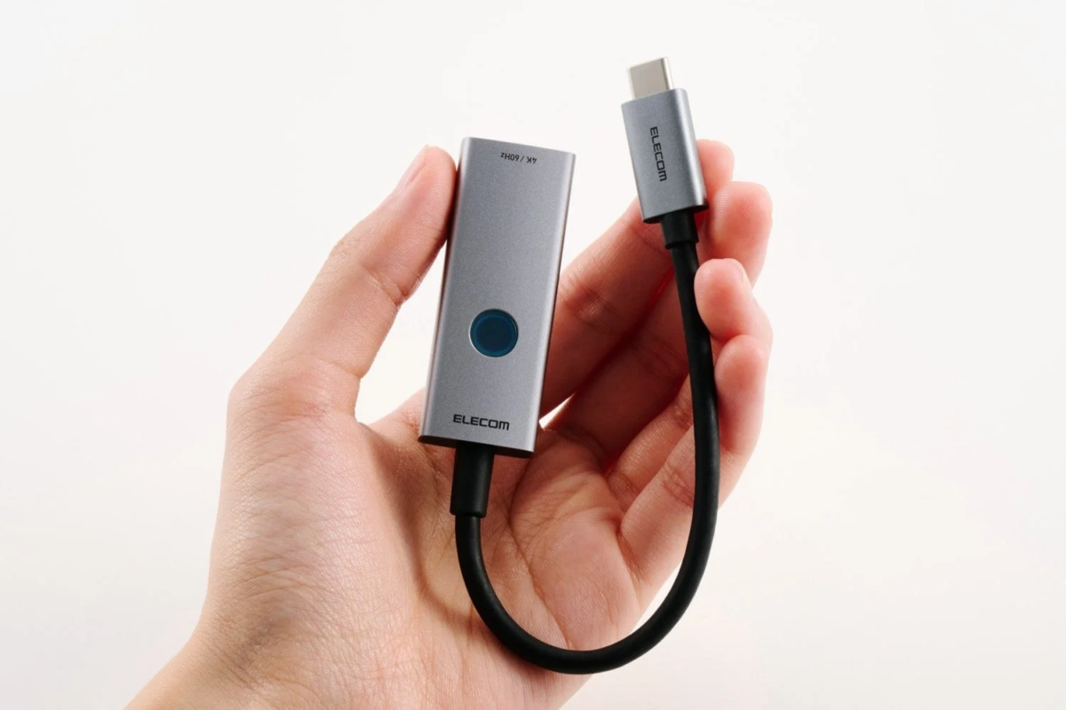 エレコム製USB-C変換アダプター