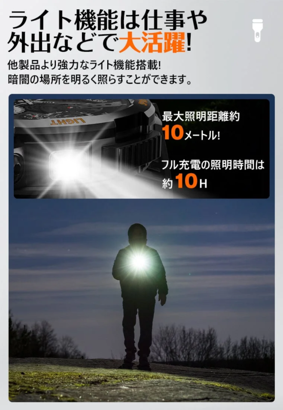 LEDライト機能