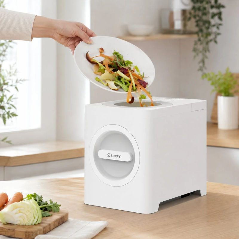 生ごみ処理機の使用イメージ