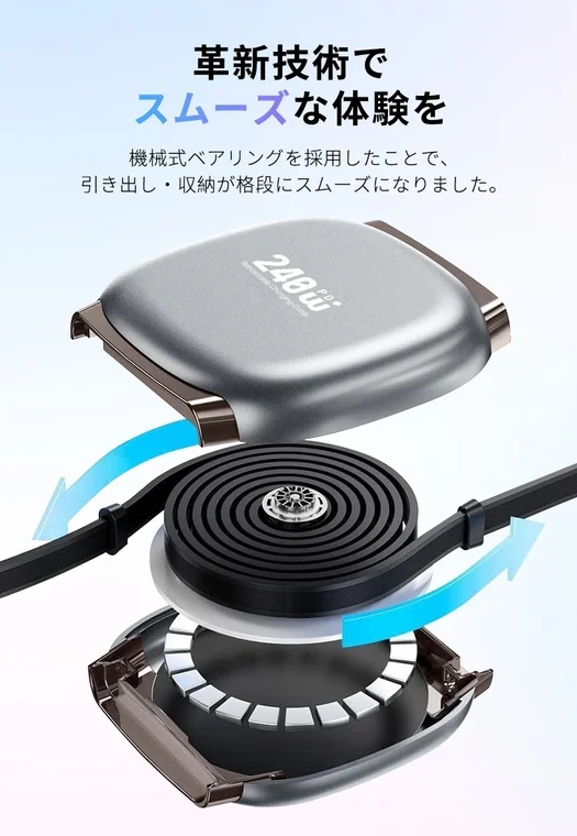 先進ベアリング技術搭載