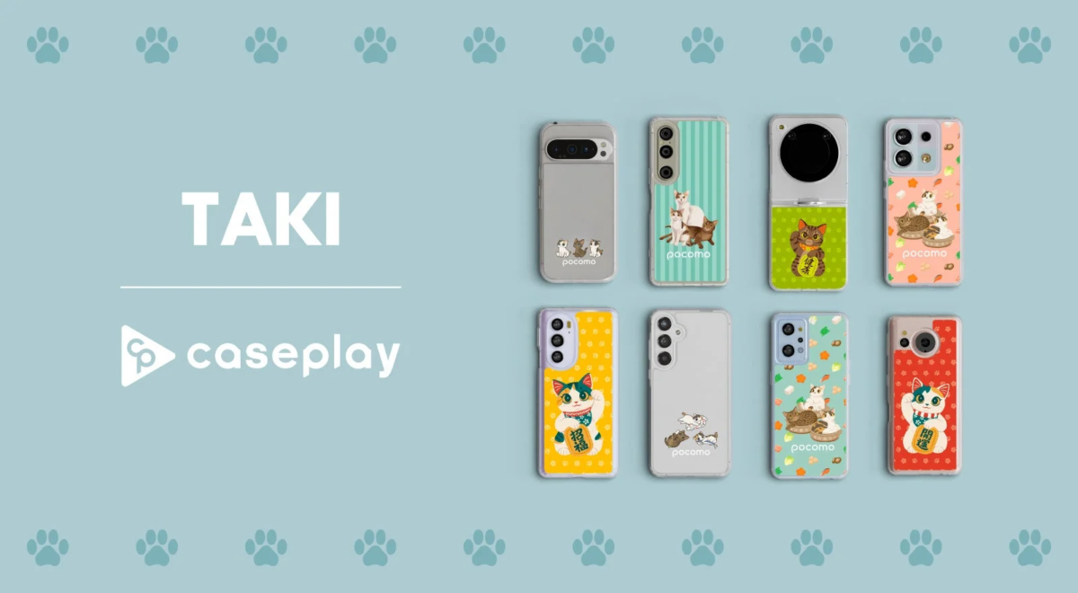 TAKI氏デザインのスマートフォンケース