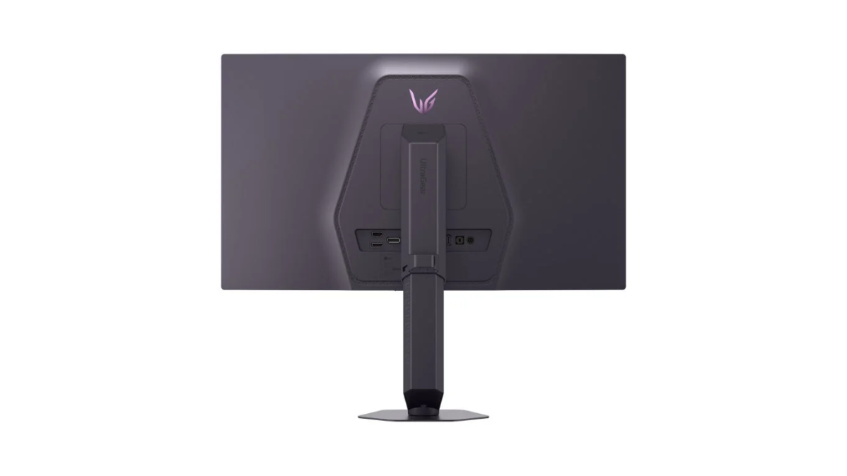 LG UltraGear モニター背面