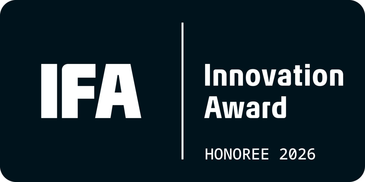 IFA Innovation Award HONOREE 2026ロゴ