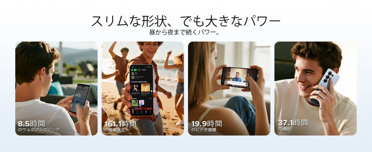 DOOGEE Note56XPRO バッテリー持続時間