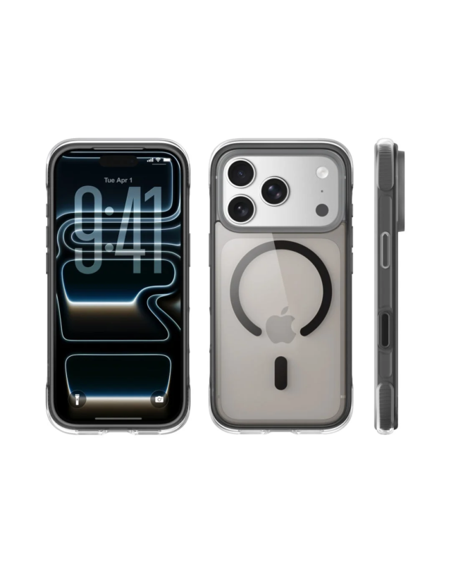 iPhoneに装着されたProtect+ケース