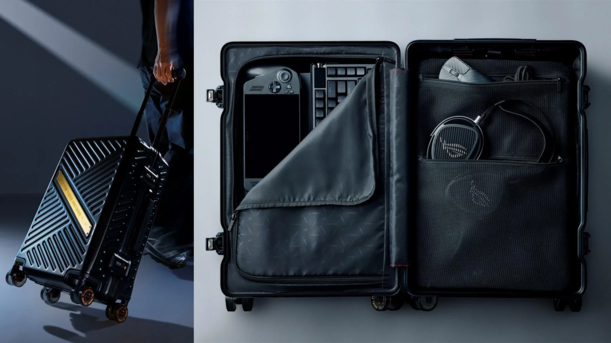 ROG SLASH Hard-Case Luggage Edition 20 収納イメージ