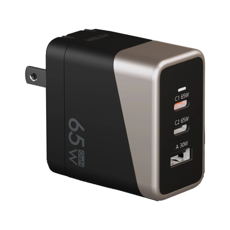 65W GaN搭載急速充電器