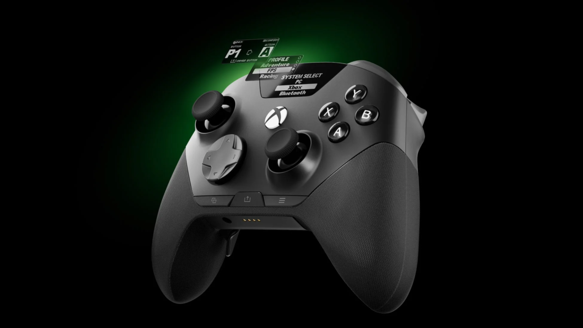 Xbox Eliteコントローラーのカスタム設定画面