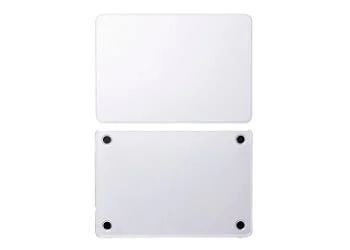 製品のトップカバーとボトムカバー