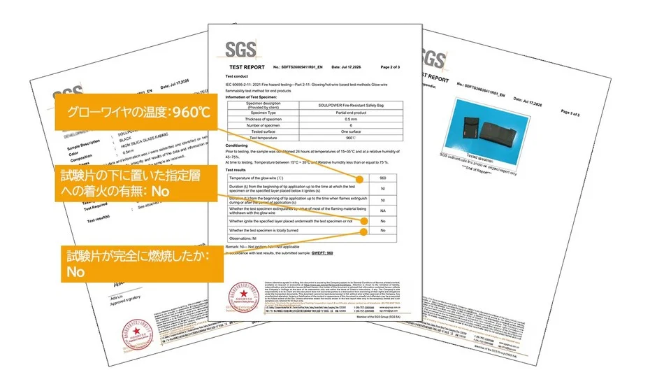 SGS TEST REPORT
